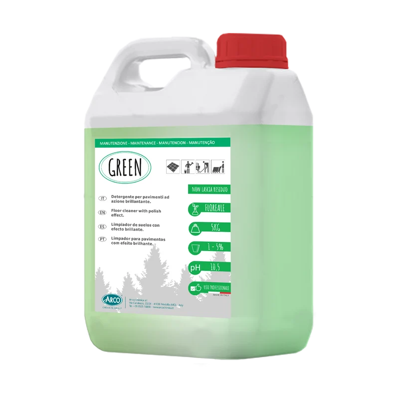 Detergente brillantante profumato per pavimenti Arco Chimica Green 1 litro DISPONIBILE IN 10 GIORNI LAVORATIVI