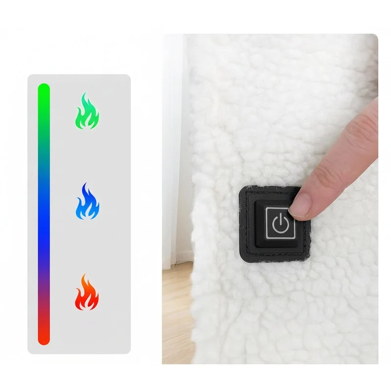 Electric Underfloor Heating Mat for Tiles and Panels with Thermostat, for Bathrooms