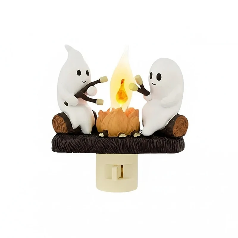Halloween Ghost Night Light for the Bedroom with LED Touch Control for Children's Reading