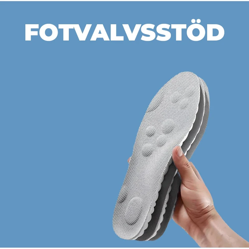 Orthopedic Shoe Insoles with Cushioning and Ventilation for Heel Spurs