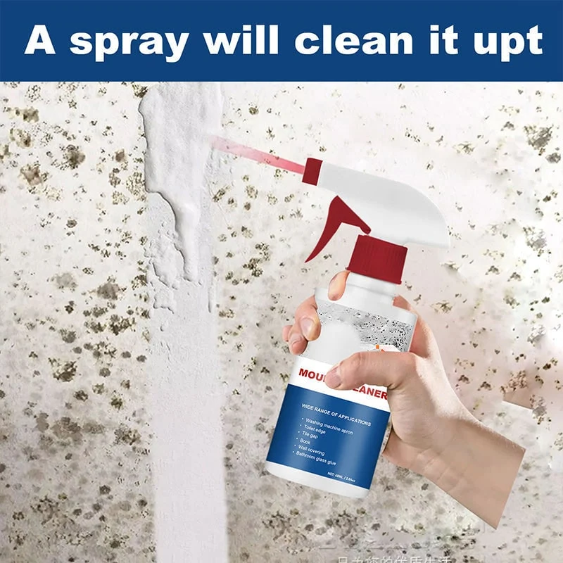 Mold and Mildew Remover for Walls, Home Cleaning Spray, 60 ml Treatment