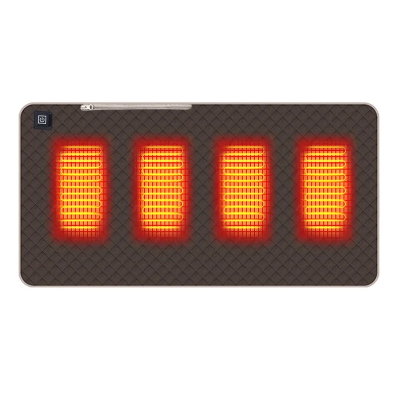 USB Heated Camping Mat with Temperature Control and Heating Zones