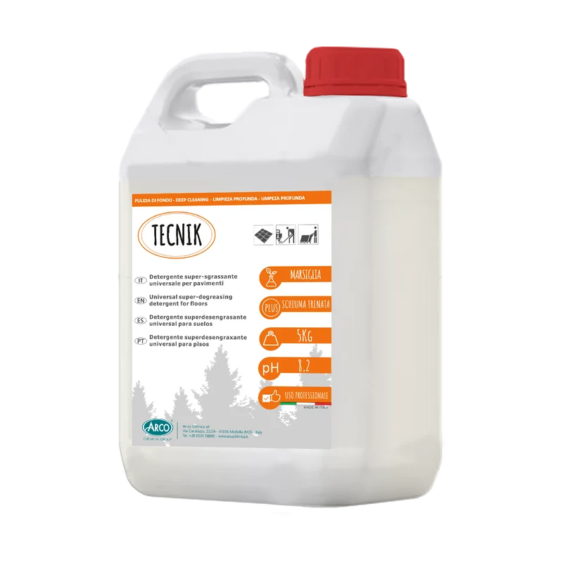Detergente universale Arco Chimica Tecnik 4x5 kg DISPONIBILE IN 10 GIORNI LAVORATIVI