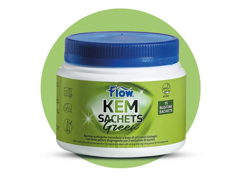 Disgregante Flow Kem Sachets Green 15 pz