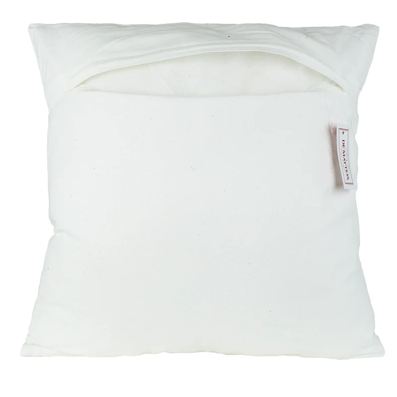 Cuscino 45x45 Cm Cotone Crema Ricamato