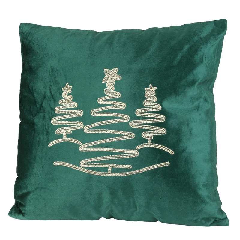 Cuscino 45x45 Cm Decoro Alberi Di Natale