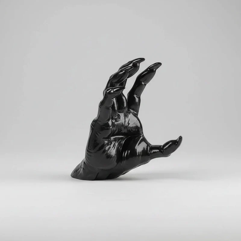 Halloween Home Decorations Wall Candle Holder Hand with Pointed Claws