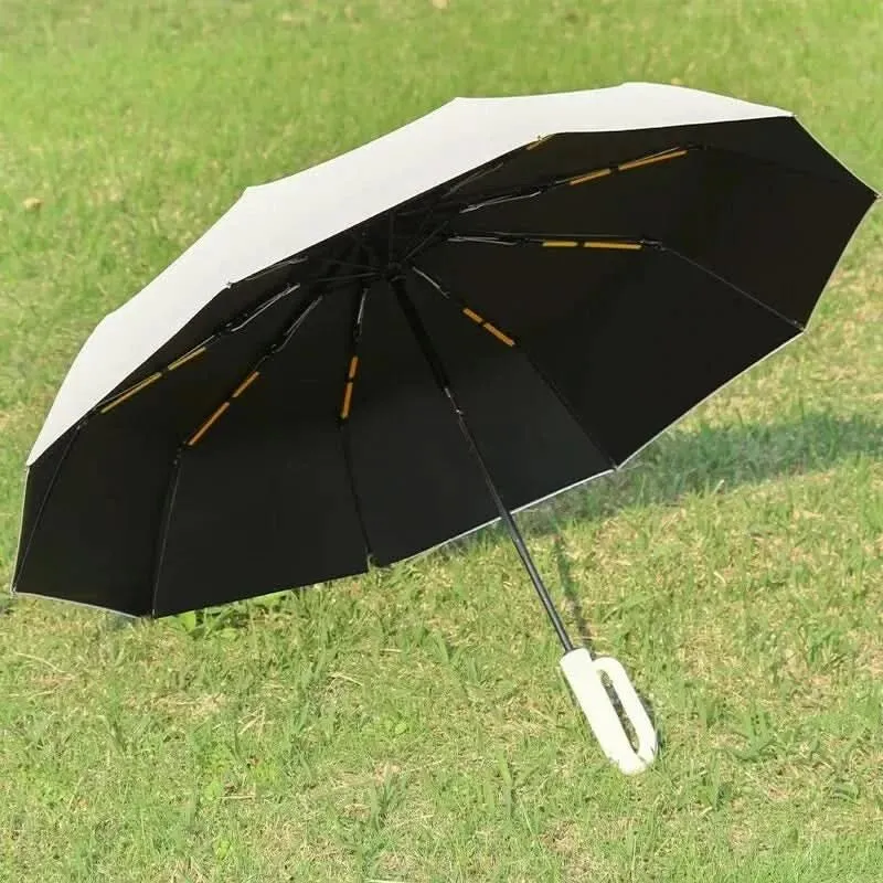 Automatische paraplu – Acht baleinen en 100 cm doorsnee met UV-werend doek