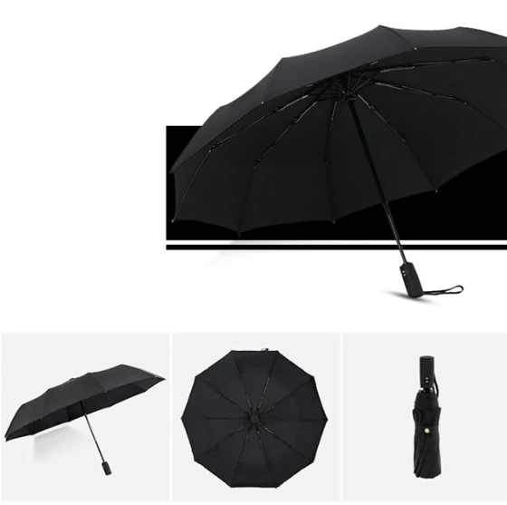 Stormparaplu – Versterkt frame, 110 cm doorsnede en automatische opening
