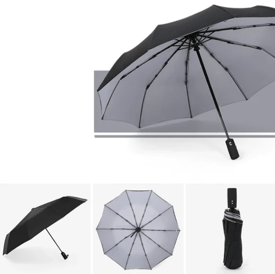 Stormparaplu – Versterkt frame, 110 cm doorsnede en automatische opening