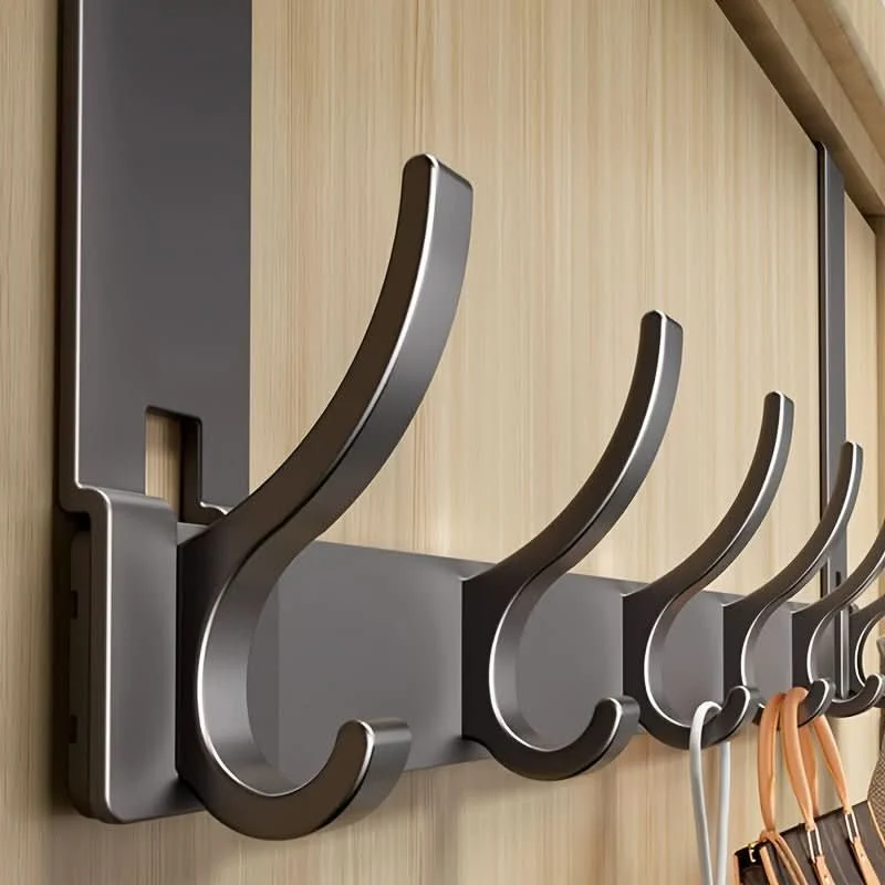 Deurhaak – Aluminium haaklijst over de deur, zonder boren of schroeven