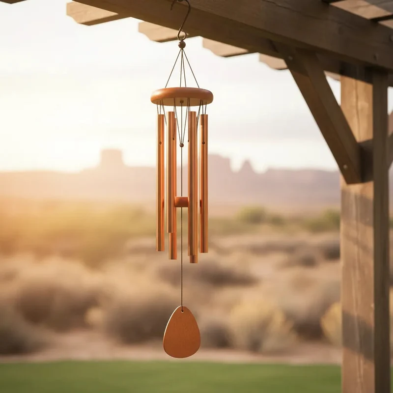 Windgong van metaal – Aluminium buizen van 68 cm voor tuin en balkon