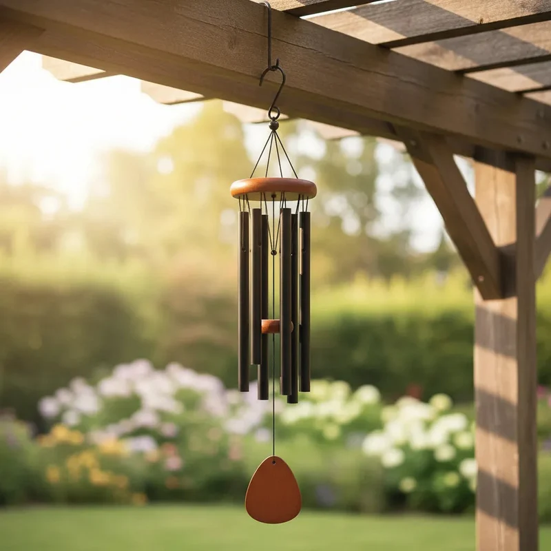 Windgong van metaal – Aluminium buizen van 68 cm voor tuin en balkon