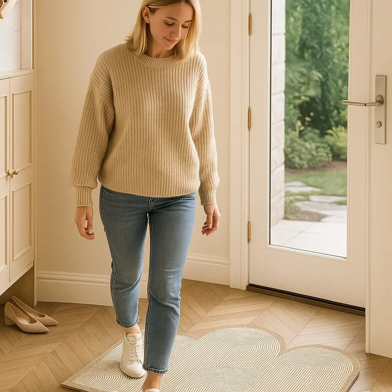 Deurmat wasbaar – Antislip onderkant en zacht loopvlak, machinewas