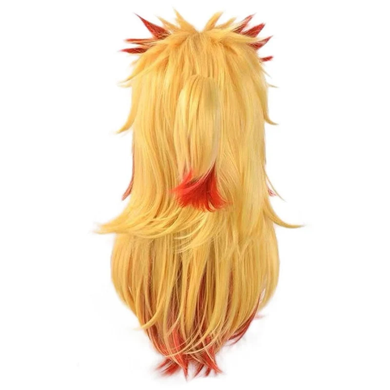 Halloween Women’s Synthetic Cosplay Wig with Bangs for Parties, Anime-Styled Hairstyle