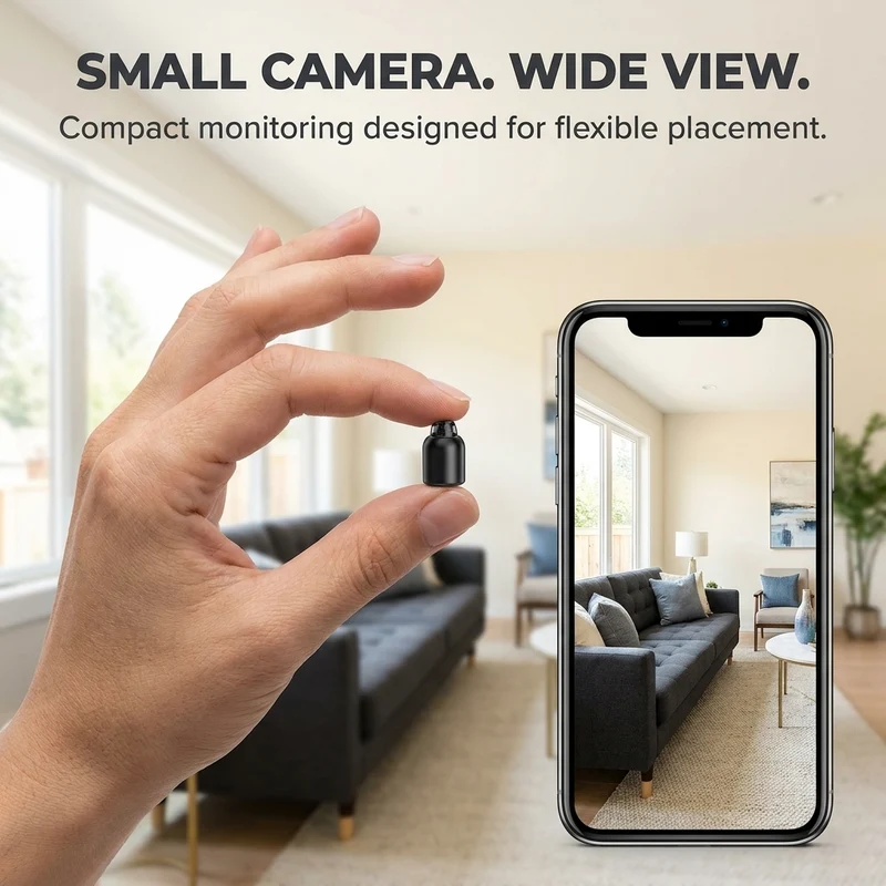 Securo – Full HD WiFi beveiligingscamera met nachtzicht & bewegingssensor