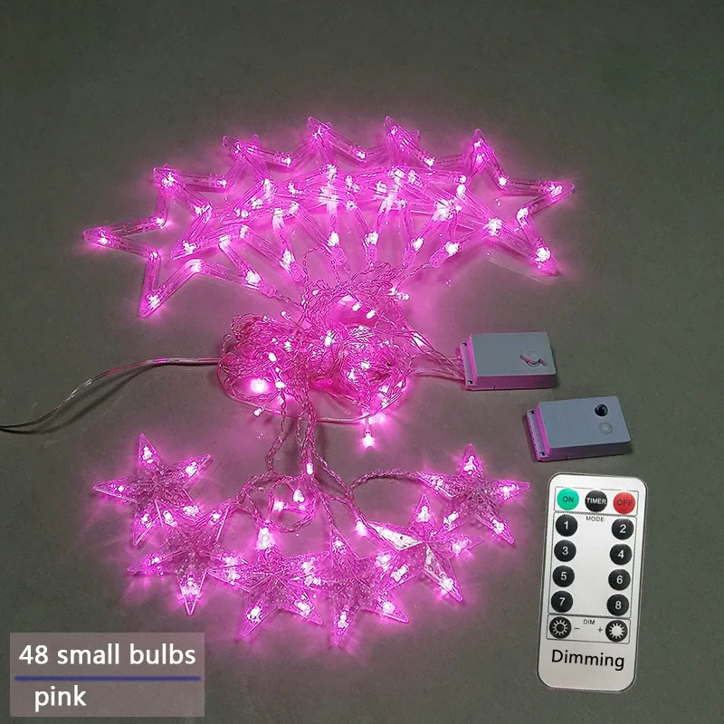 Auraly Lichtslinger – LED sterrengordijn voor binnen en buiten met meerdere lichtstanden