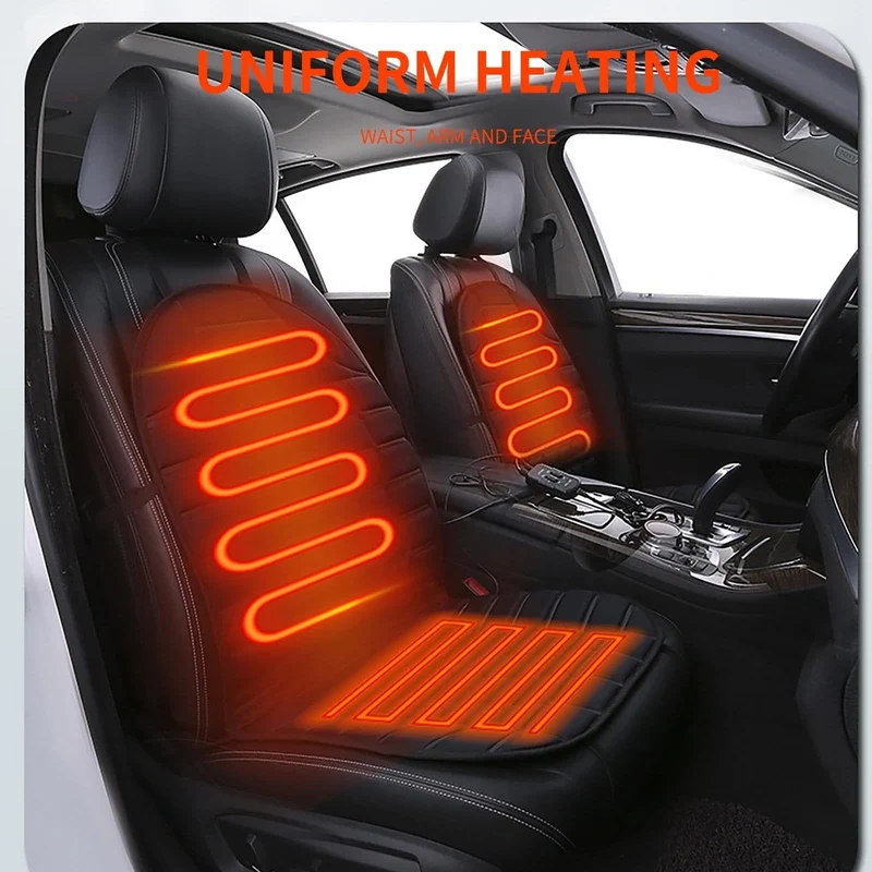 12V Car Heating Mat with Remote Control and Two-Stage Temperature Adjustment