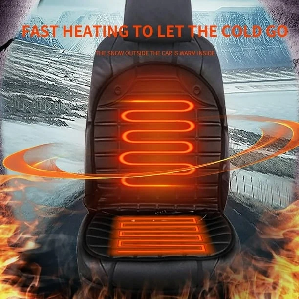 12V Car Heating Mat with Remote Control and Two-Stage Temperature Adjustment