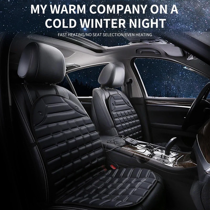 12V Car Heating Mat with Remote Control and Two-Stage Temperature Adjustment