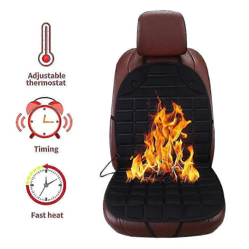 12V Car Heating Mat with Remote Control and Two-Stage Temperature Adjustment