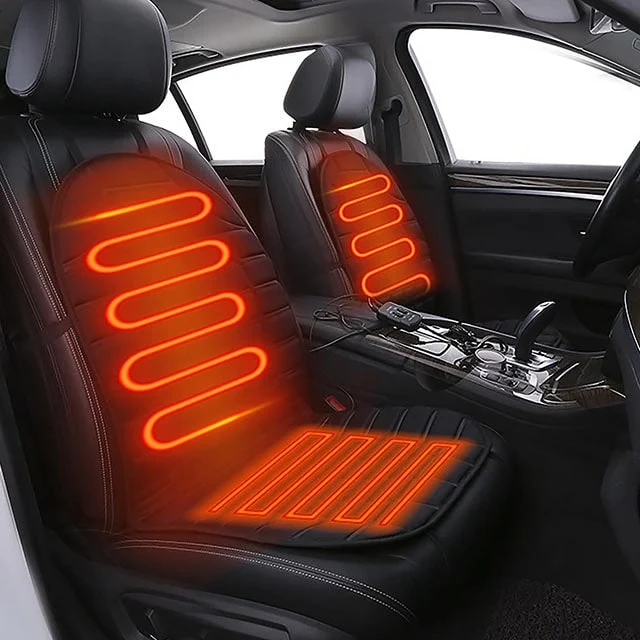 12V Car Heating Mat with Remote Control and Two-Stage Temperature Adjustment