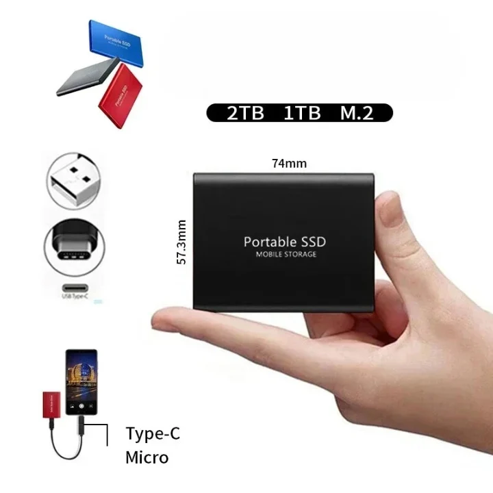 Disque SSD Portable: Stockage Ultra-Rapide et Compact