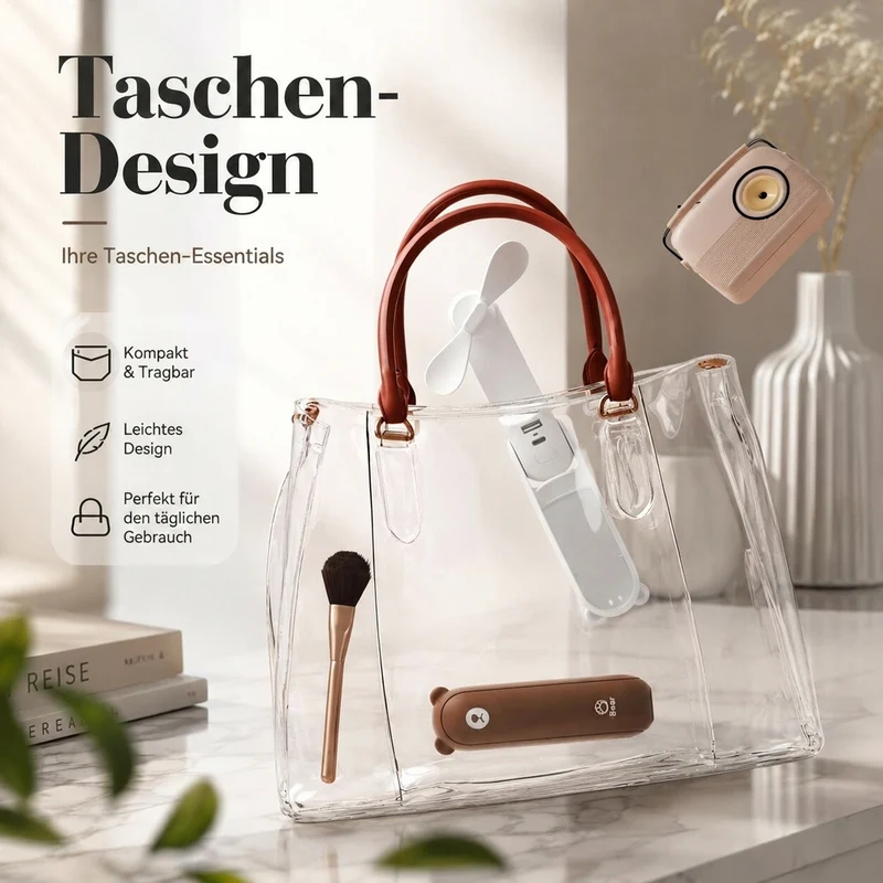 Handventilator mit Powerbank | Kühlvolt