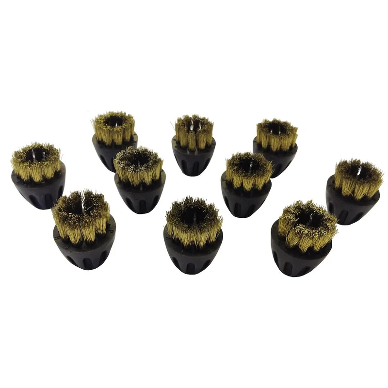 Spazzolino in ottone (push fit piccolo) per TASKI Steam Diversey TASKI 10 pezzi DISPONIBILE IN 7 GIORNI LAVORATIVI