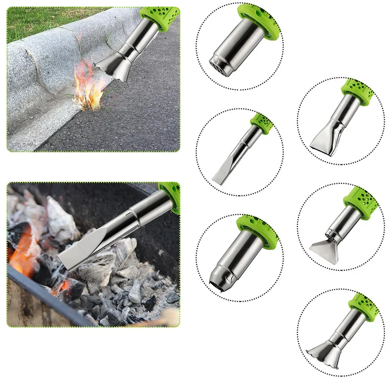 Bruciatore Erba Elettrico 2000W 230V Diserbante Termico Per Erbacce 80/600 Gradi