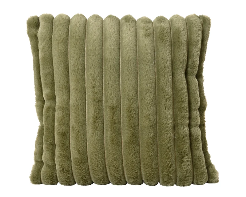 Cuscino Verde Pelo 45x45 Cm