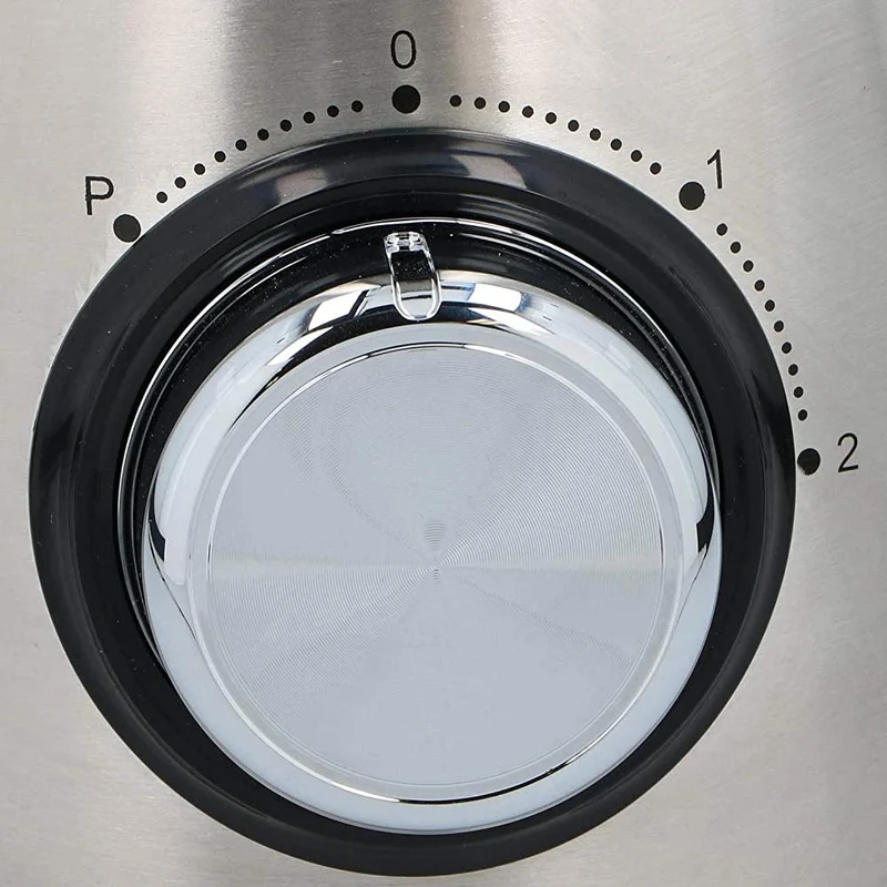 Frullatore Elettrico Lame Acciaio Caraffa Vetro 1,5L 500W 2 Velocita Silver