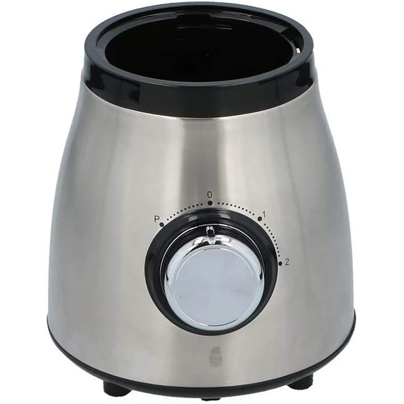 Frullatore Elettrico Lame Acciaio Caraffa Vetro 1,5L 500W 2 Velocita Silver