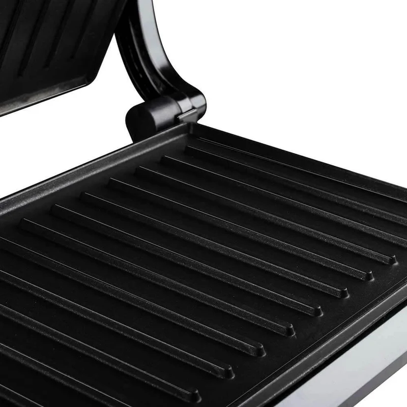 Bistecchiera Elettrica Piastra Griglia Grill Antiaderente 700W Toast Panini