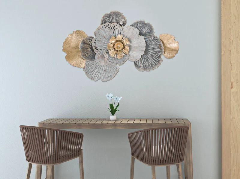 Pannello Decorativo 3D in Ferro Poxy - cm 97,8x7x59