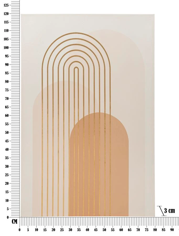 Stampa Artistica Shine - 80x3x120 cm