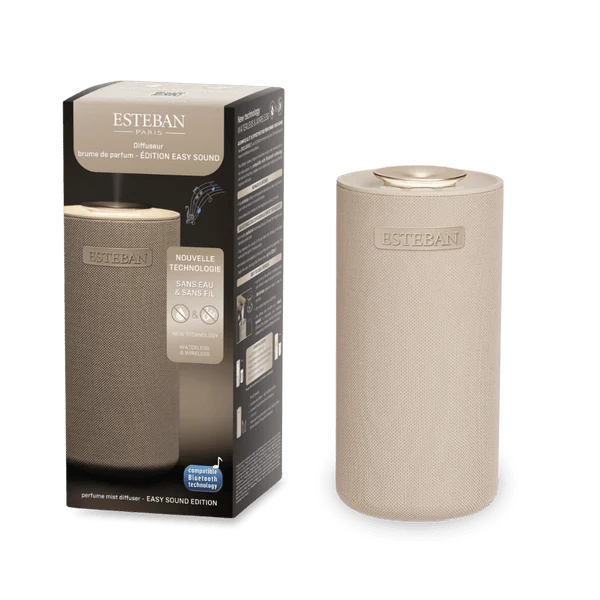 Diffusore Nebulizzato Fragranze Easy Sound 17x8x8 cm Beige Sabbia Esteban-Paris