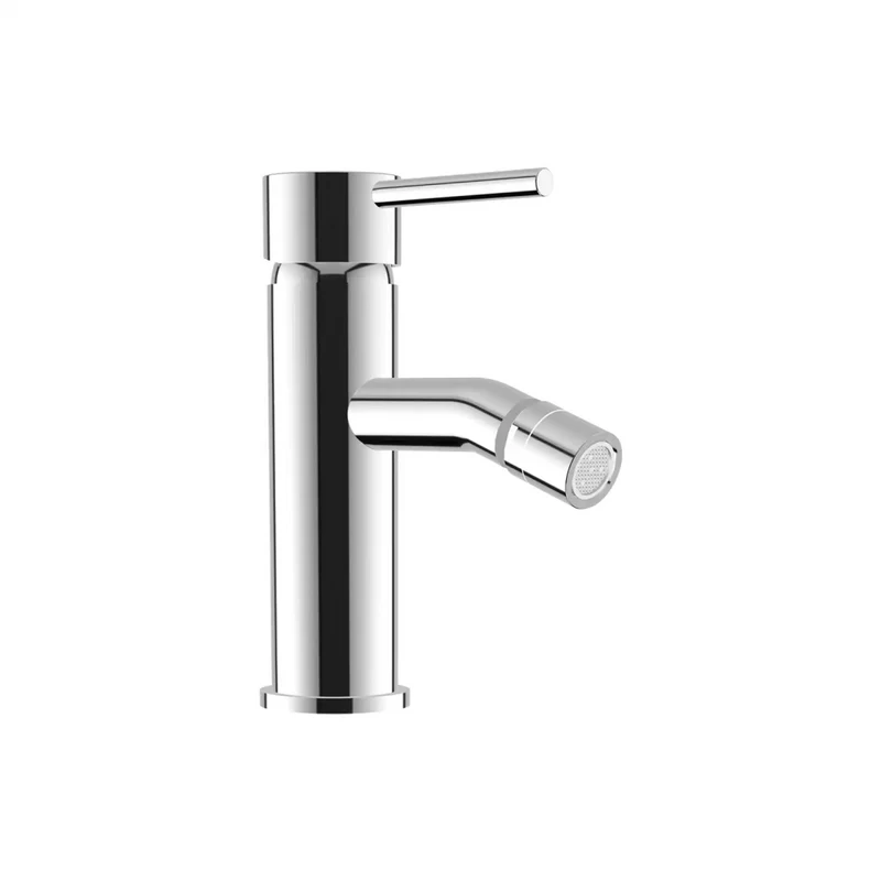 Set miscelatore lavabo alto e bidet senza scarico ed incasso doccia con deviatore in ottone cromato | Ava