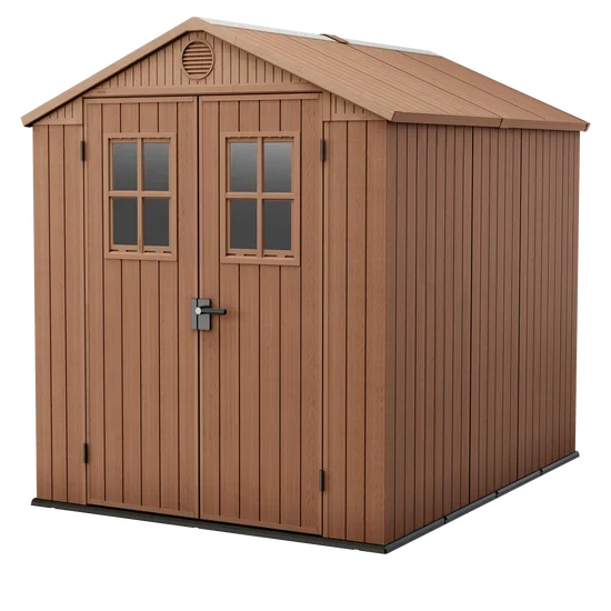Casetta Darwin Evotech Marrone 190x244x221 Cm