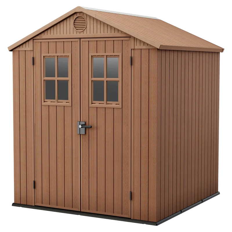 Casetta Darwin Evotech Marrone 190x183x221 Cm