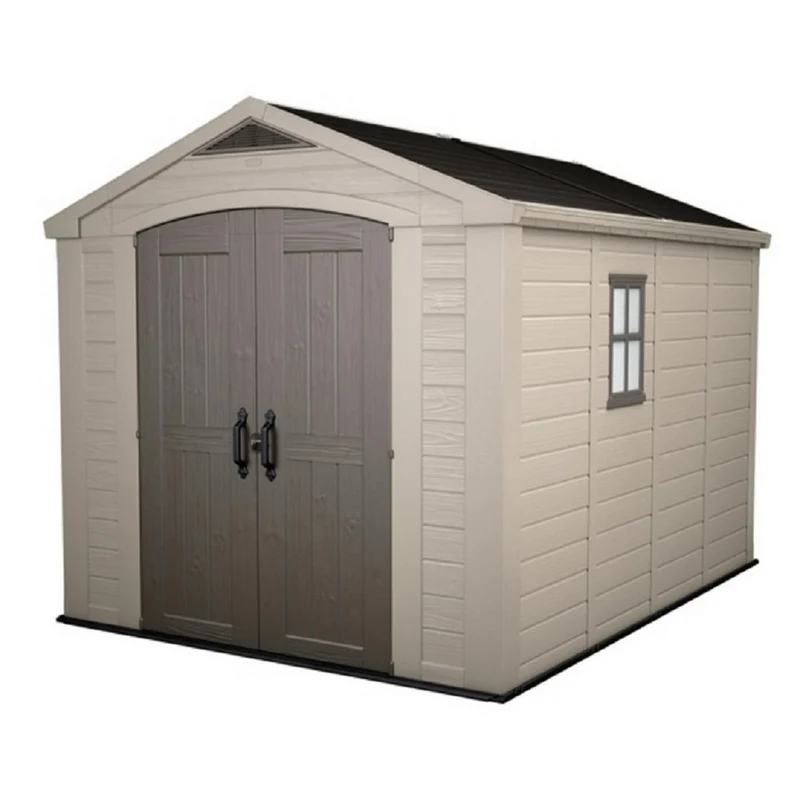 Casetta Factor Beige Con Mensole 256x331x243 Cm