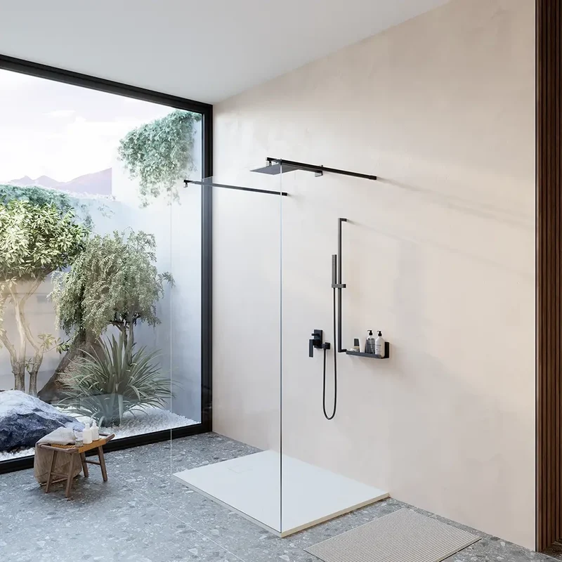 Piatto doccia 90x140 cm colore bianco effetto pietra | Samos