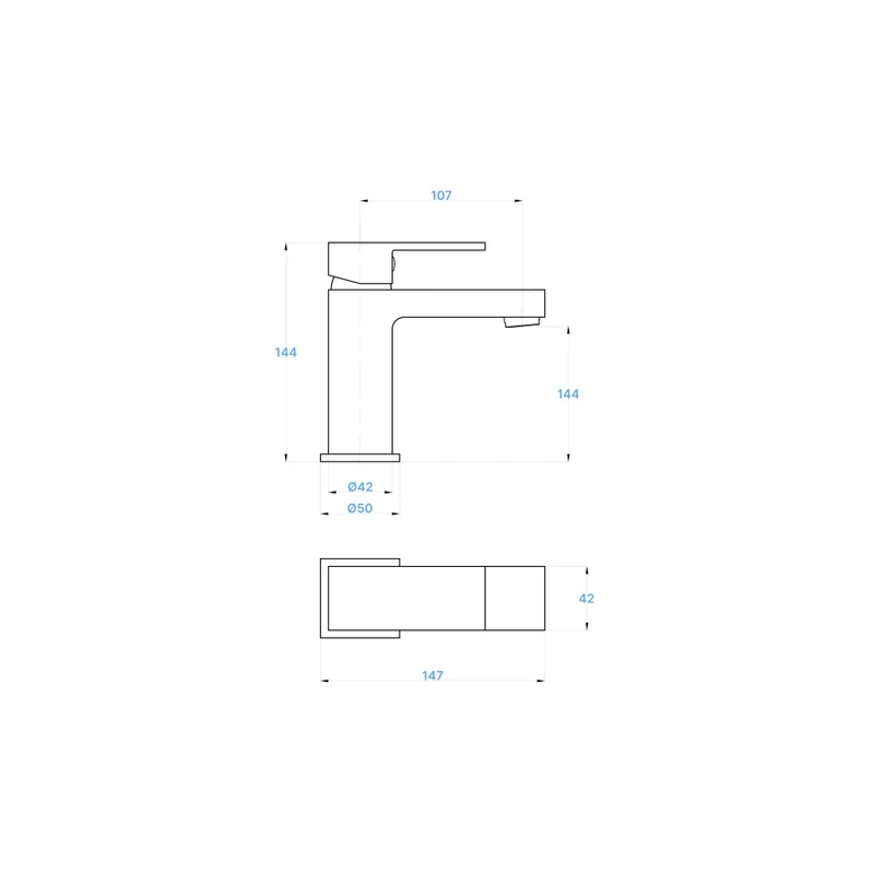 Set miscelatore lavabo e bidet senza scarico ed incasso doccia con deviatore in ottone cromato | Grace