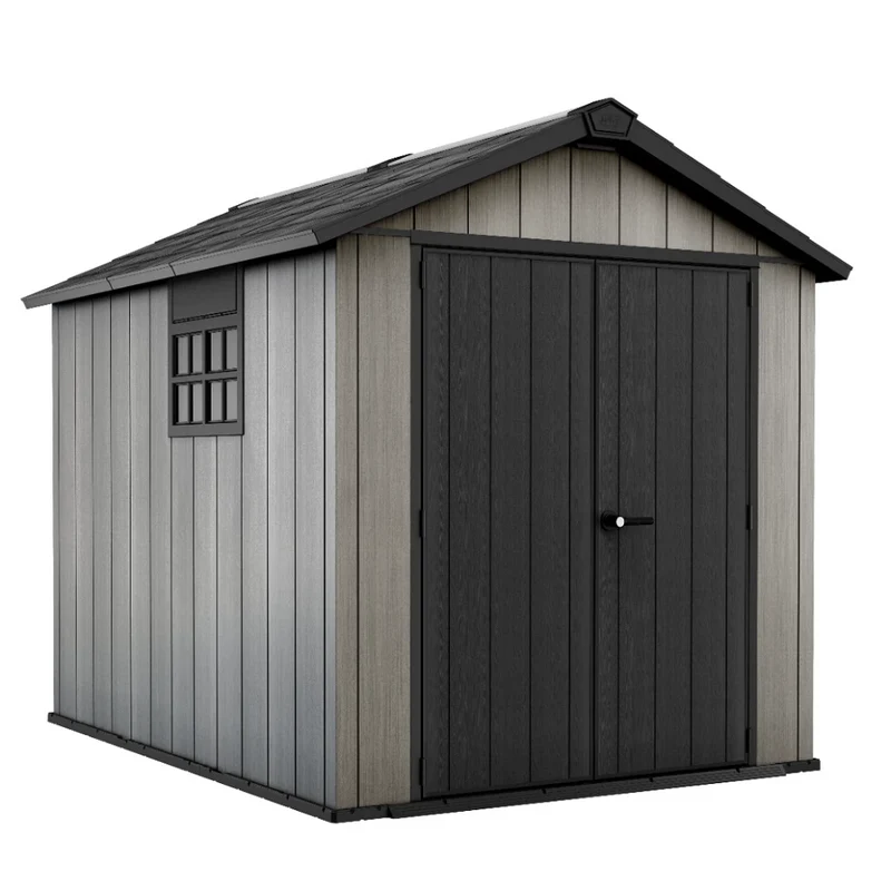 Casetta Oakland Duotech Grigia 229x287x242 Cm