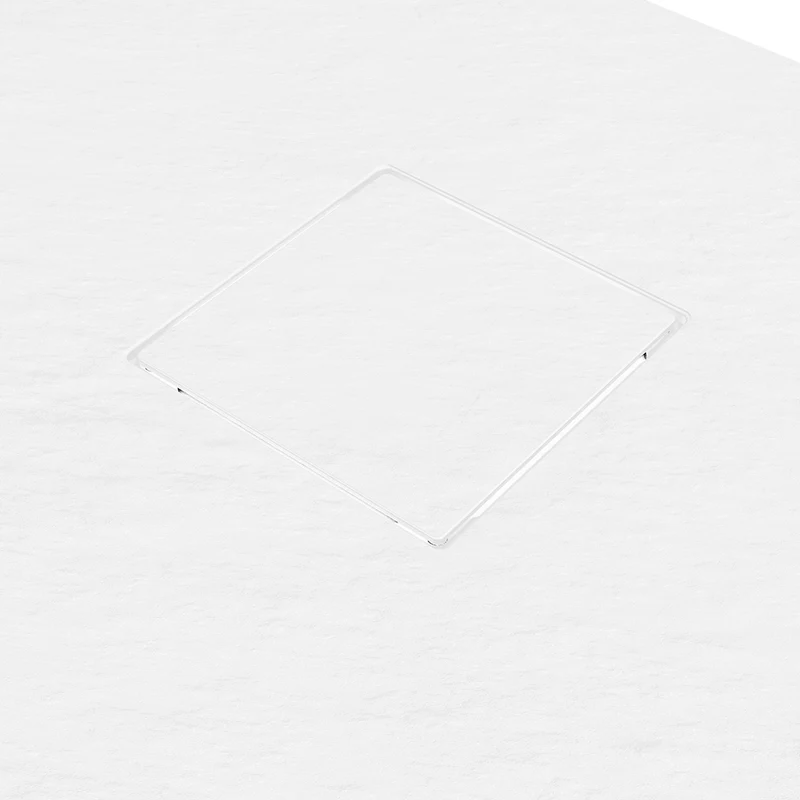Piatto doccia 80x180 cm colore bianco effetto pietra | Samos
