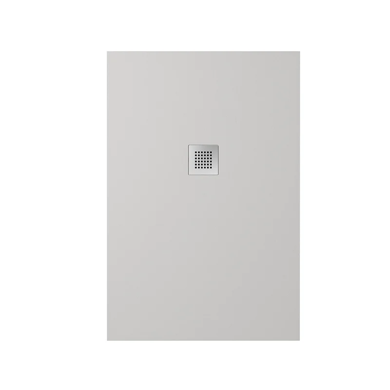 Piatto doccia 70x100cm in marmoresina grigio effetto pietra | Kos