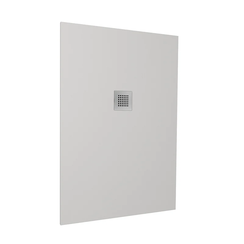 Piatto doccia 70x100cm in marmoresina grigio effetto pietra | Kos