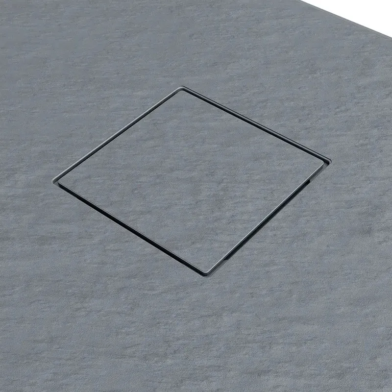 Piatto doccia 70x100 cm colore grigio effetto pietra | Samos