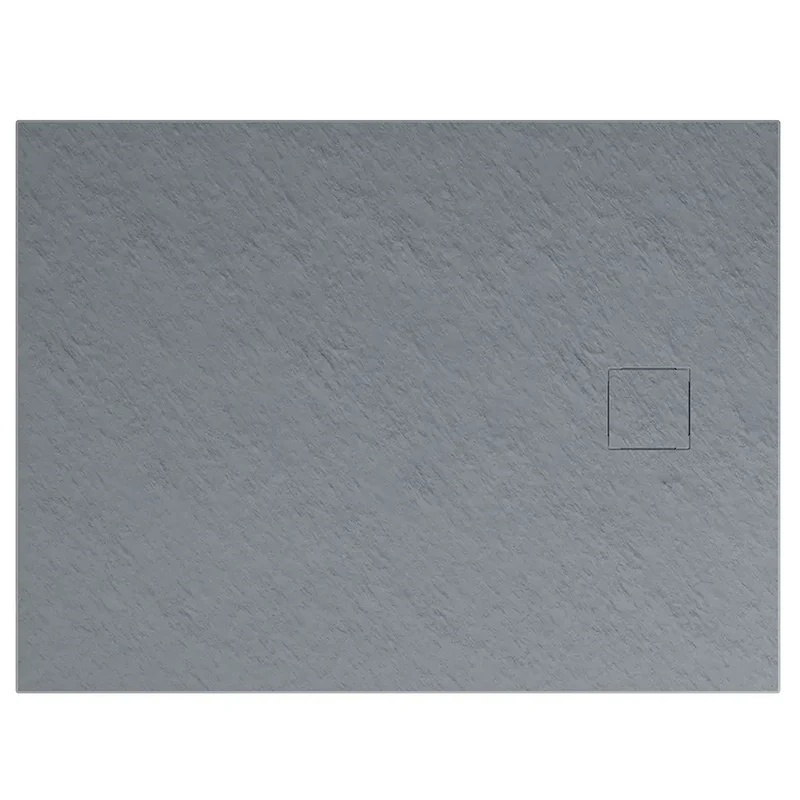 Piatto doccia 70x100 cm colore grigio effetto pietra | Samos