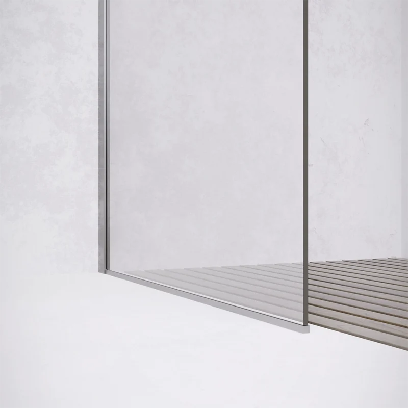 Parete doccia walk-in 100 cm 8mm trasparente anticalcare h200 | Lazaros